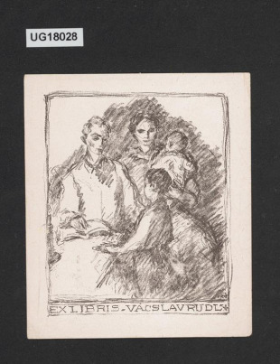 Exlibris Vácslav Rudl