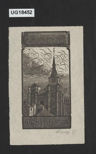 Exlibris Karel Hudl