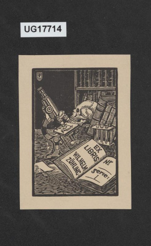 Ex libris Wilhelm Zöhling