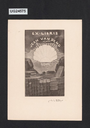 Ex libris Jean van Gend