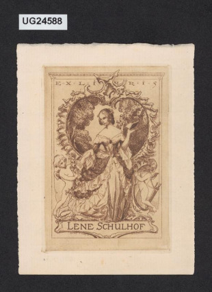 Exlibris Lene Schulhof