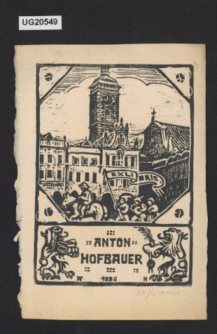 Exlibris Anton Hofbauer