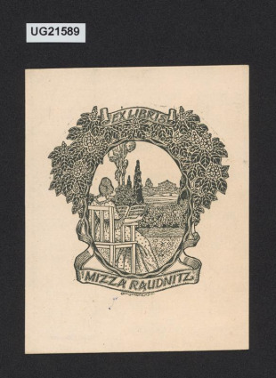 Exlibris Mizza Raudnitz