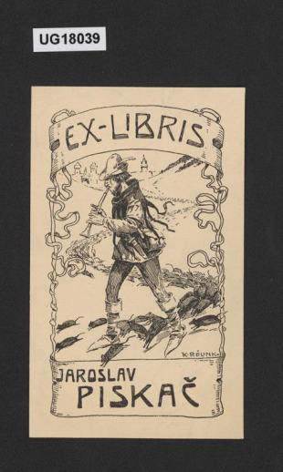 Ex-libris Jaroslav Piskač