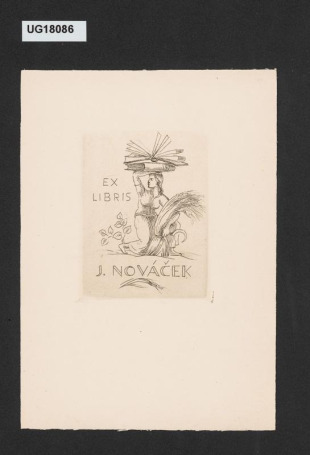 Ex libris J. Nováček