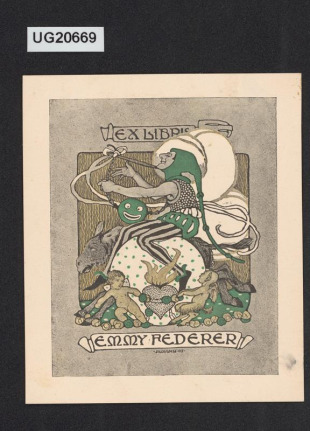 Exlibris Emmy Federer