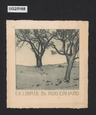 Ex libris Dr. Rud Erhard