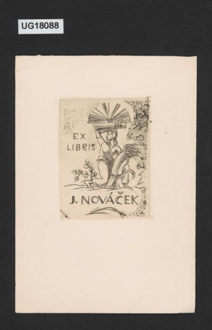 Ex libris J. Nováček