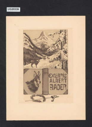 Exlibris Albert Bader