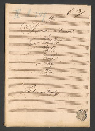 Sinfonia in D minore