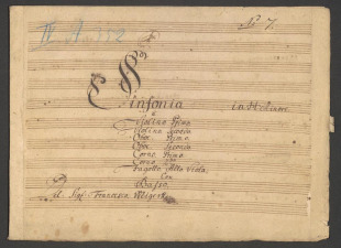 Sinfonia in H minore