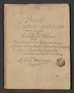 Grande Sinfonie Caracteristique pour la paix avec la Republique Francoise