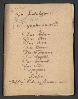 Synphonia in D (La Gratulazione)