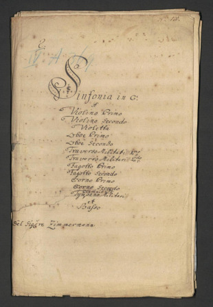 Sinfonia in C
