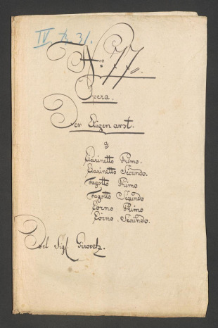 Opera "Der Augenartz" (předehra)