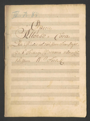 Opera "Alfonso e Cora"